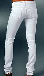 White Color Skinny Jeans
